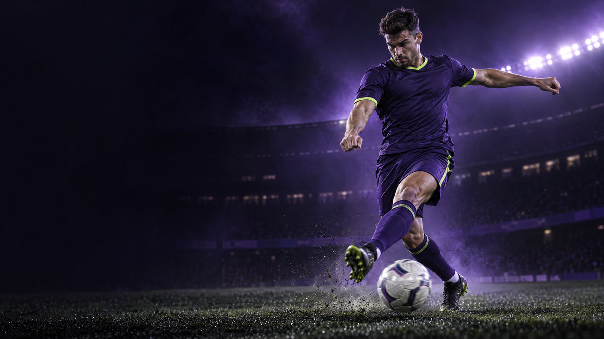 Soccer TV channel artwork